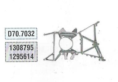 FAR TUTUCU BRAKET DAF XF  95 V-1 SAG 1295614-1308795 KAHVECI